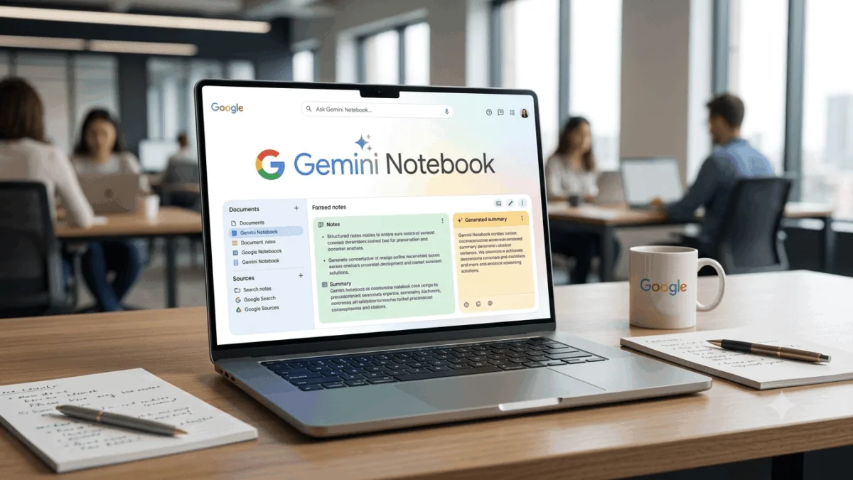 googledan radikal karar notebooklm gitti gemini notebook geldi