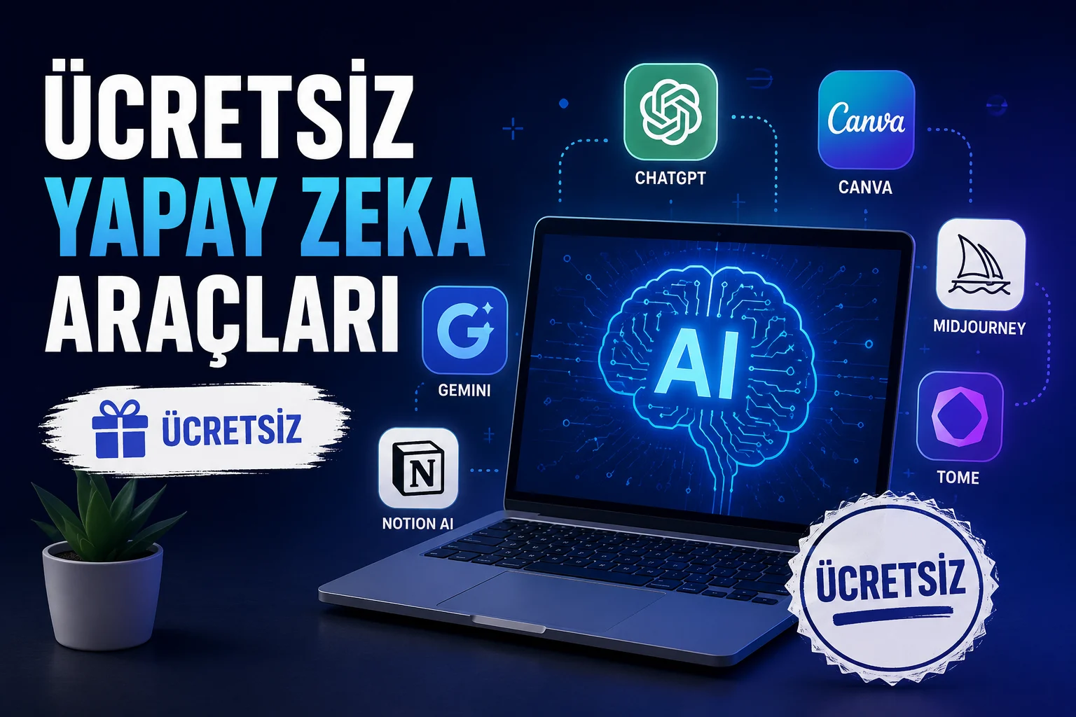 ucretsiz yapay zeka araclari