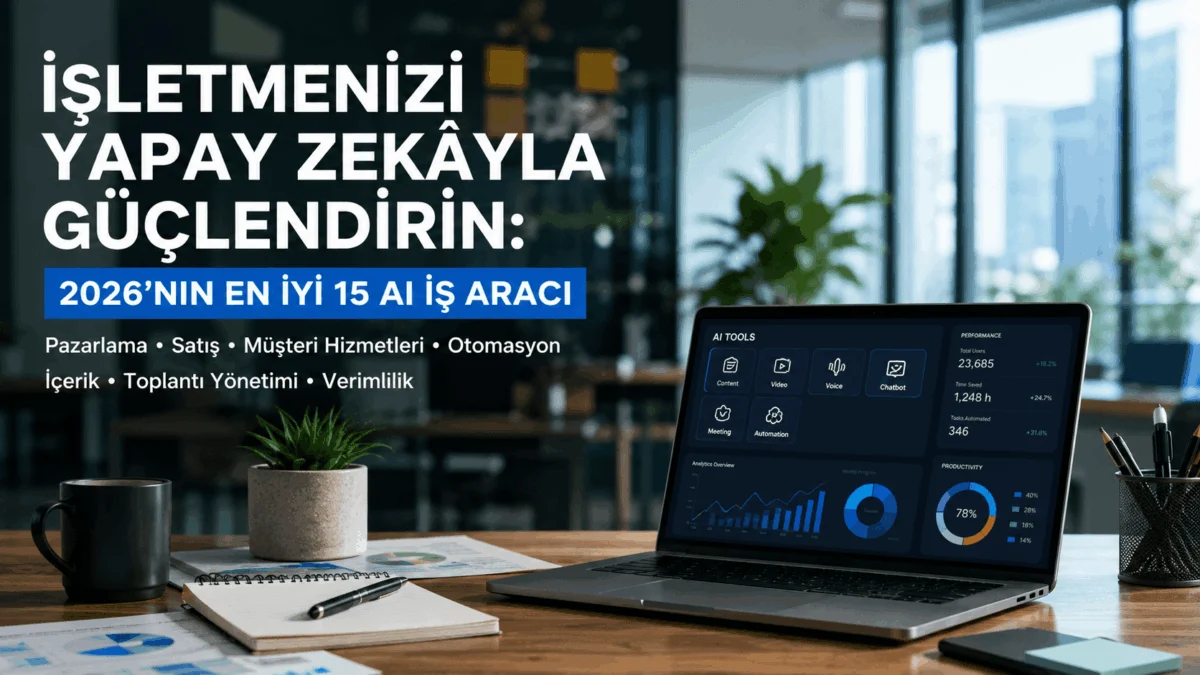 2026’nın En İyi 15 AI İş Aracı