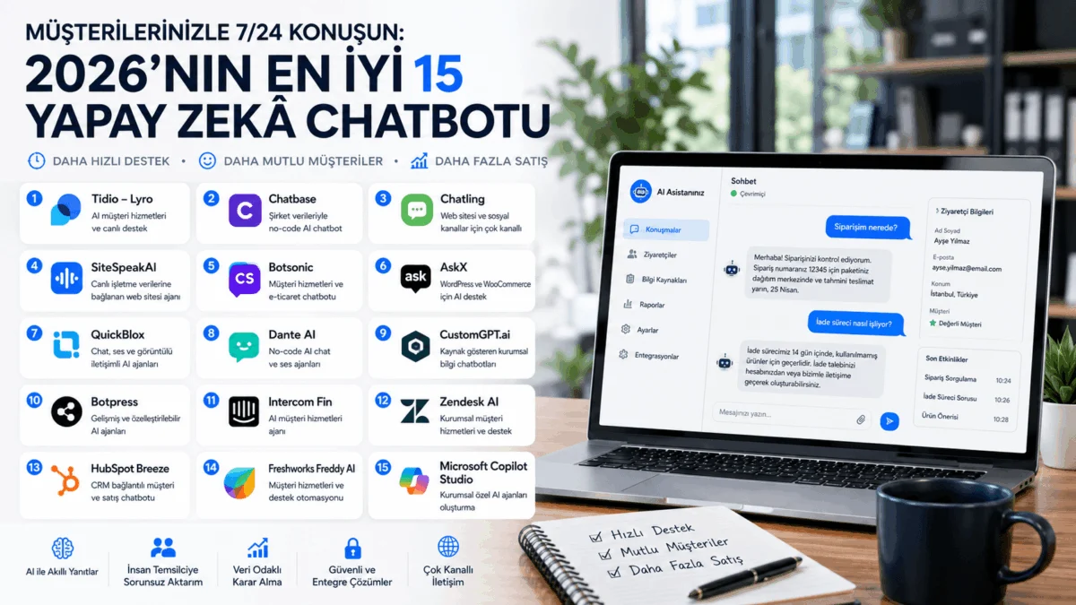 2026nin en iyi 15 yapay zeka chatbotu 1