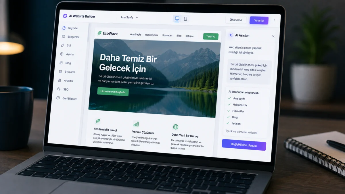 2026’nın En İyi 15 Yapay Zekâ Web Sitesi Oluşturma Aracı