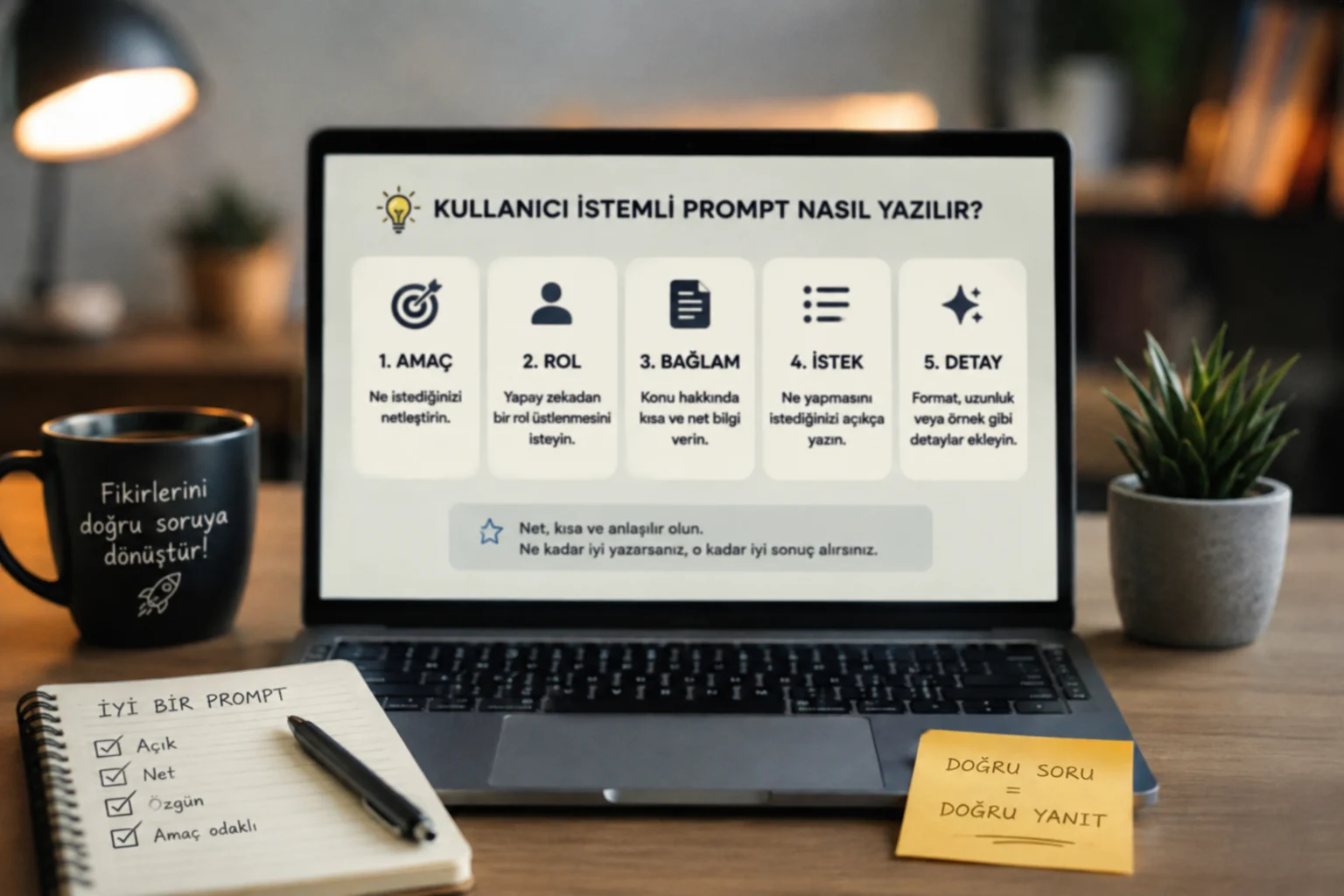 Kullanıcı İstemli Prompt Nasıl Yazılır