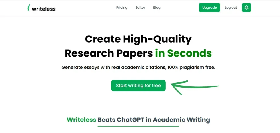 Writeless AI İncelemesi: Akademik Yazımda Yapay Zeka Devrimi mi? 1 writeless ai incelemesi akademik yazimda yapay zeka devrimi mi