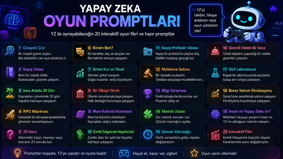 yapay zeka ile oyun oynayabilir miyiz 1