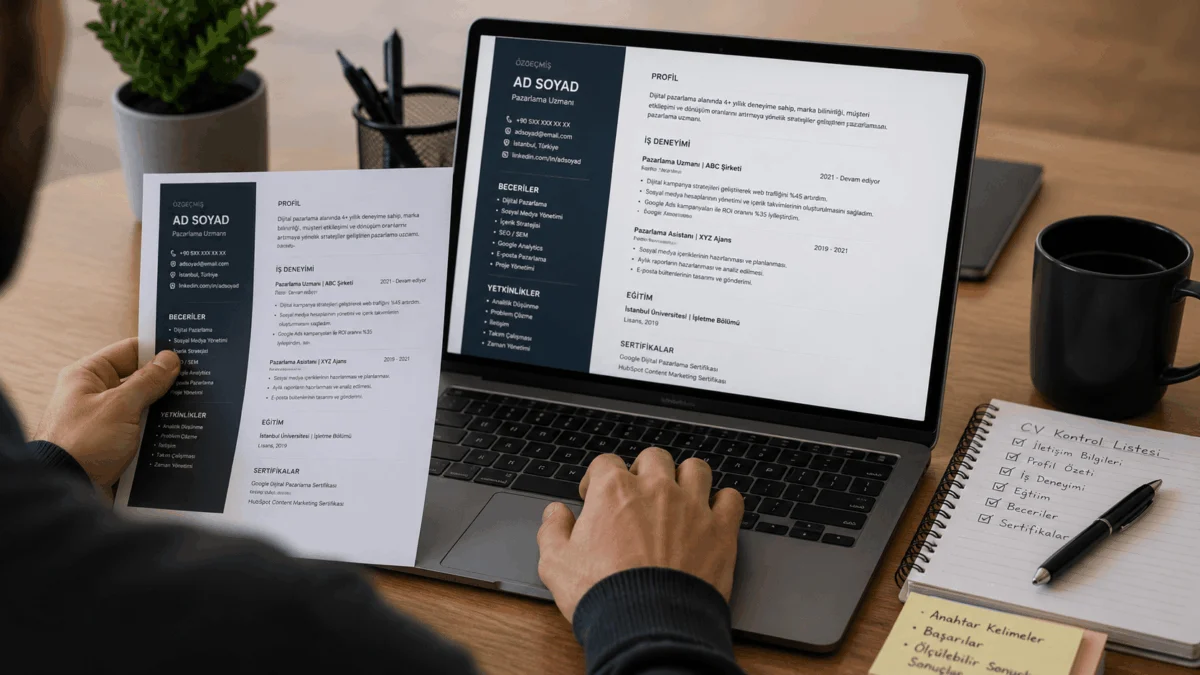 yapay zeka ile profesyonel cv hazirlama basitten ust duzeye 10 etkili prompt ornegi