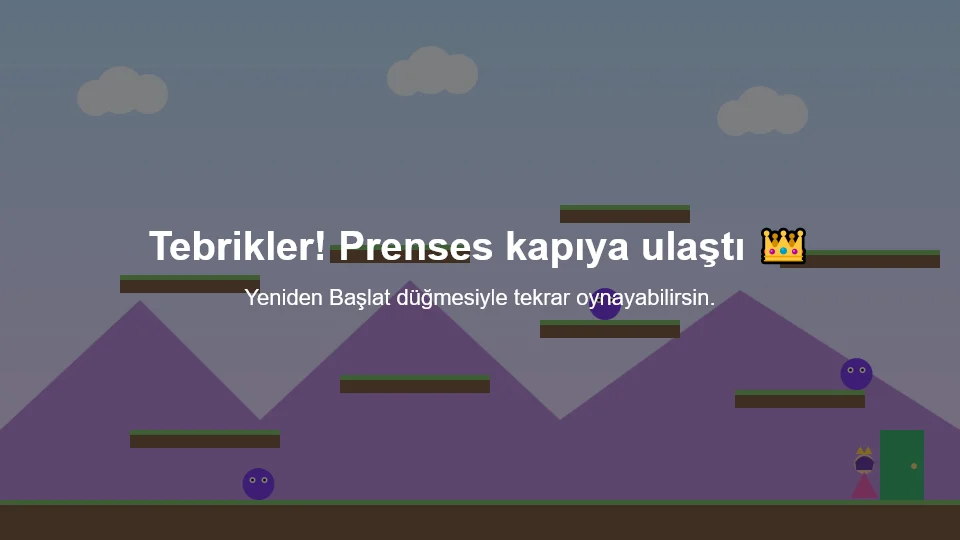 yz ile 2d prenses oyunu