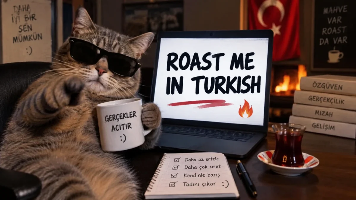 roast me in turkish