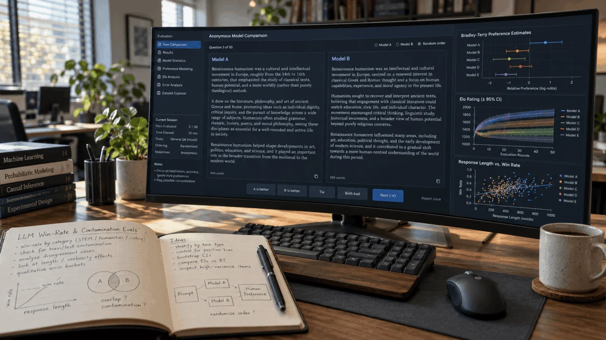 yapay zeka modellerinin gladyator arenasi arena ai chatbot arena ile tarafsiz kiyaslama ve liderlik mimarisi